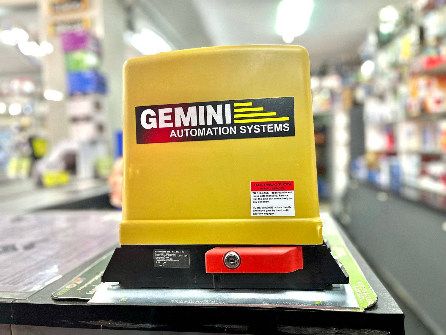 Gemini Automation System Sliding Gate Operator