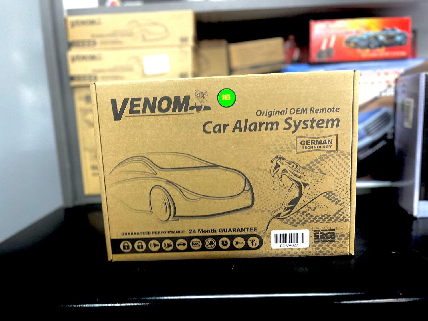 Venom Car Alarm System | Original OEM Remote German Technology