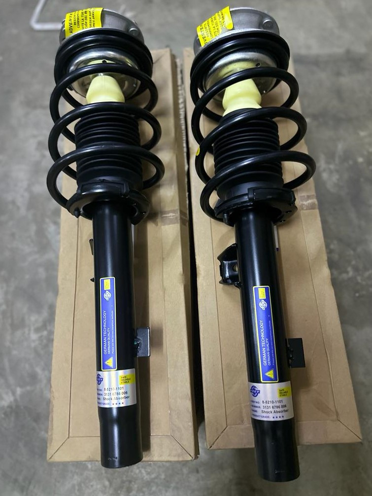 E90/E87 Front shocks complete