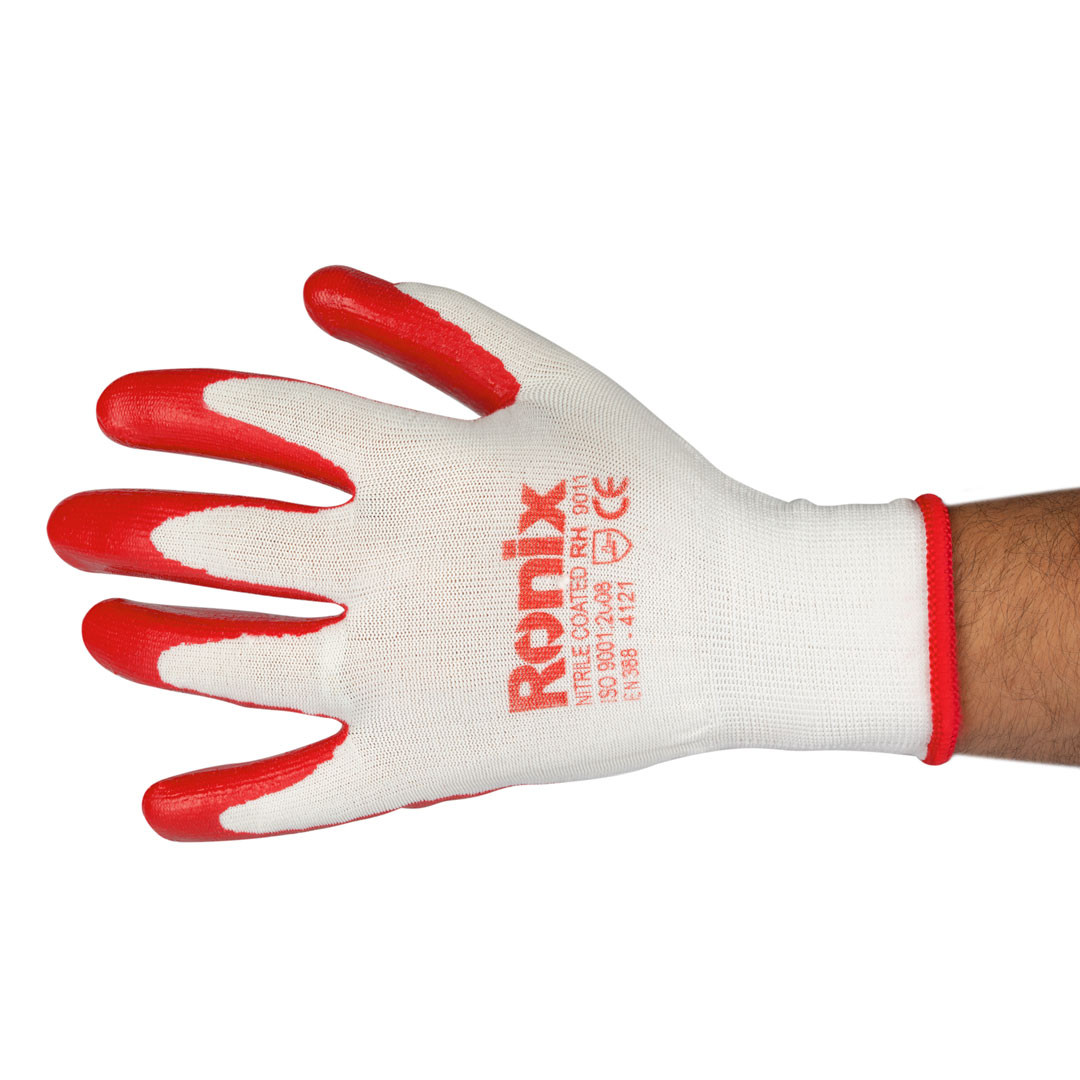 Nitril Coated Working Gloves