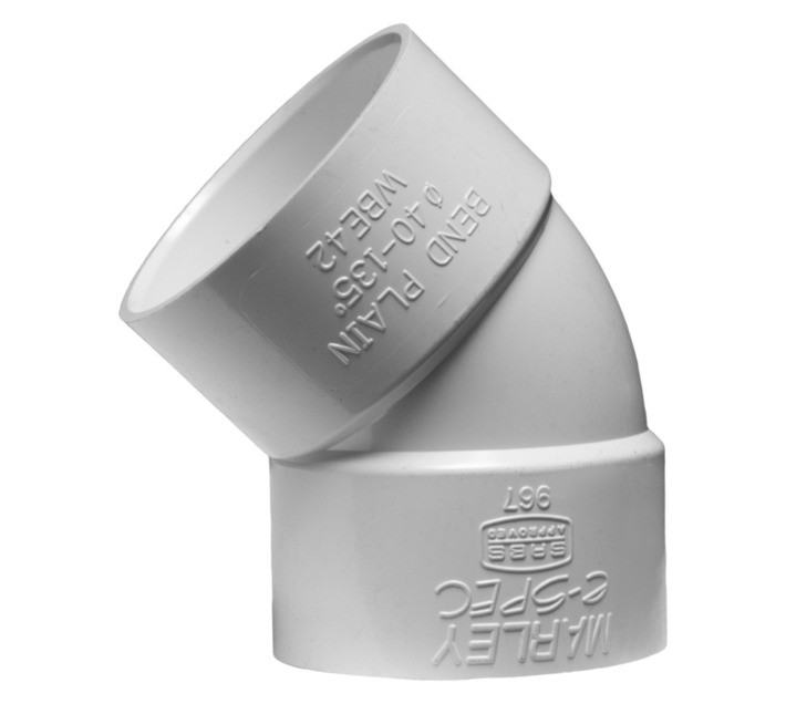 135D Plain Bend AV 40mm