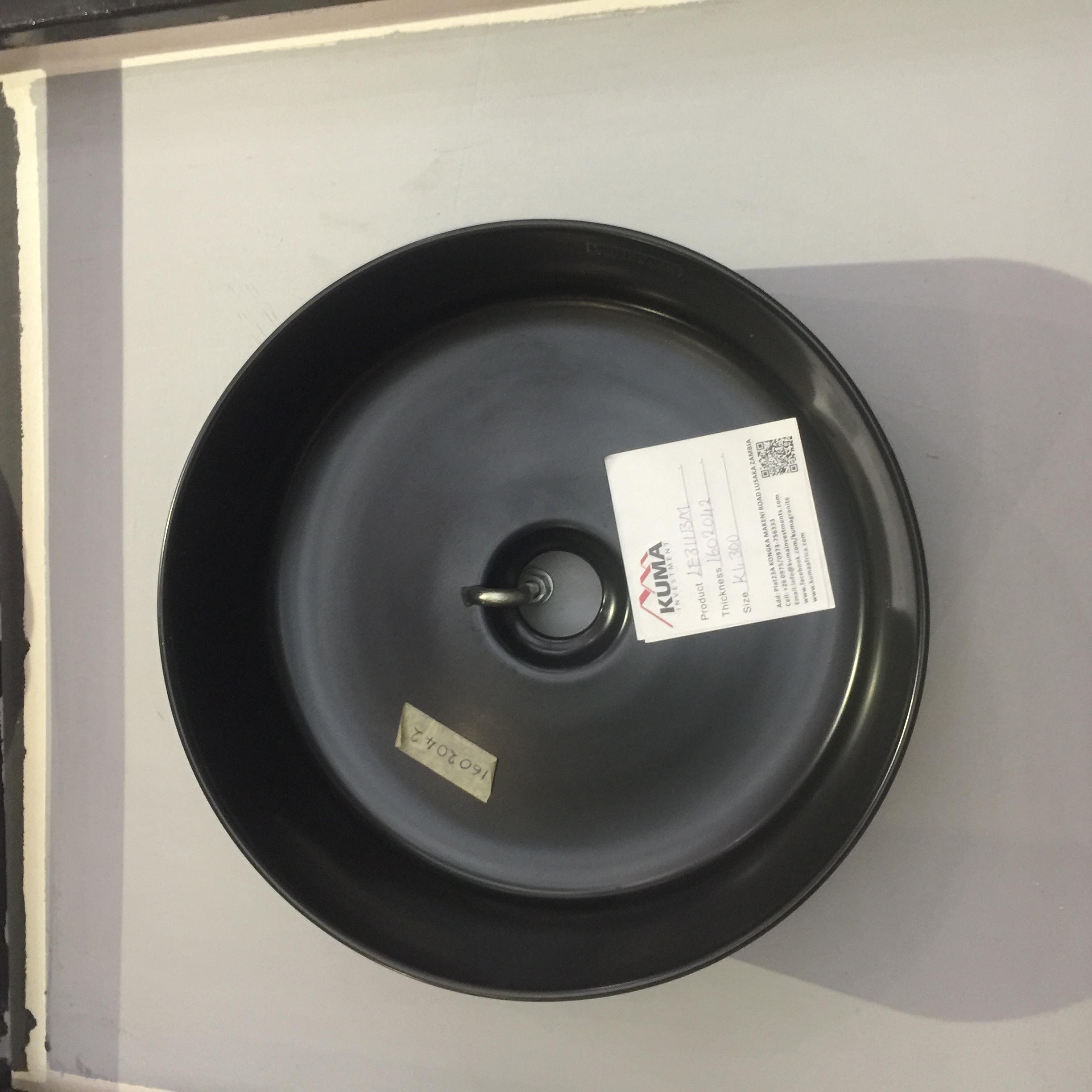 Black Morden Rounded Hand Basin